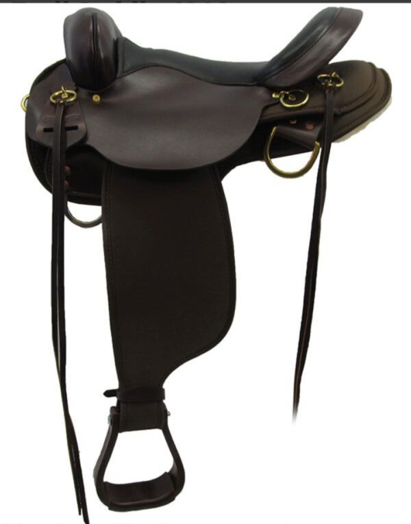 High Horse Highbank Cordura Trail Saddle 6916