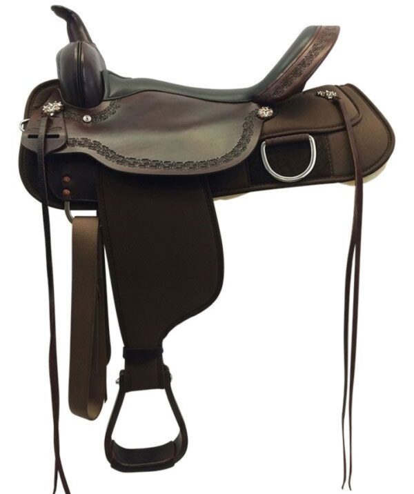 High Horse Magnolia Cordura Trail Saddle 6909 w/Free Pad