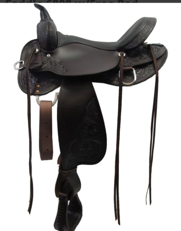 High Horse Oyster Creek Trail Saddle 6808 w/Free Pad