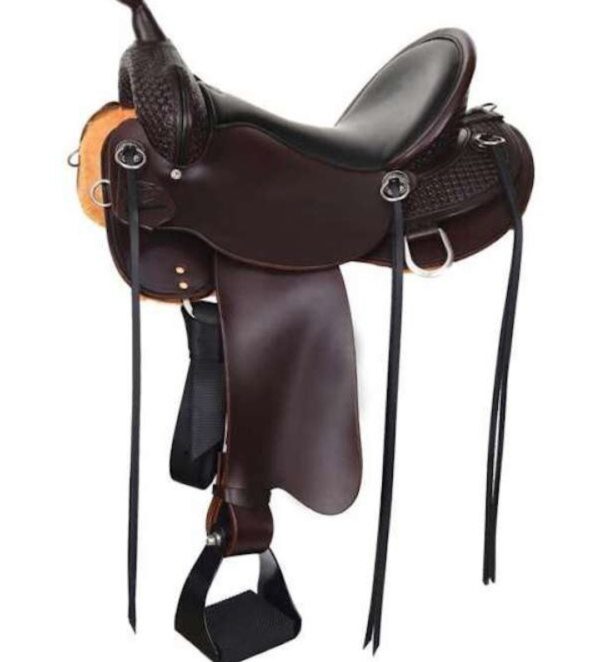 High Horse Sulphur River Trail Saddle 6865 w/Free Pad