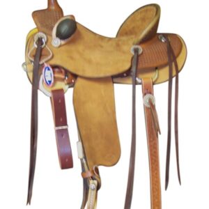 15" to 17" HR Hud Roberts A Fork Ranch Saddle 286