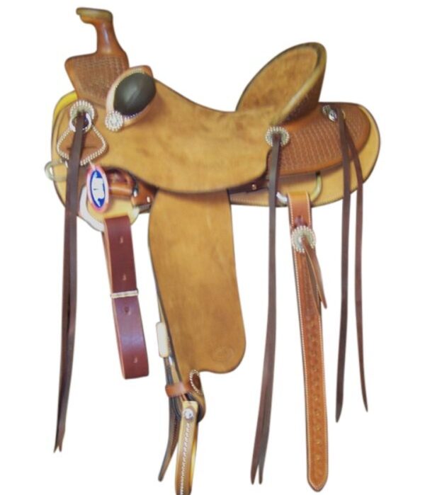 15" to 17" HR Hud Roberts A Fork Ranch Saddle 286